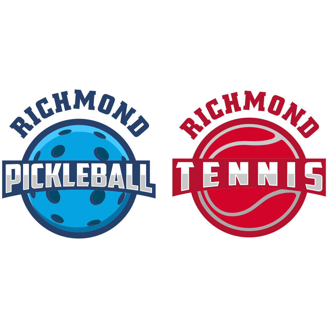 RICHMOND TENNIS & PICKLEBALL Logo