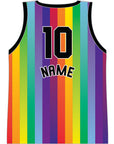 BAY CITY ROLLERS RAINBOW REFEREE SINGLET