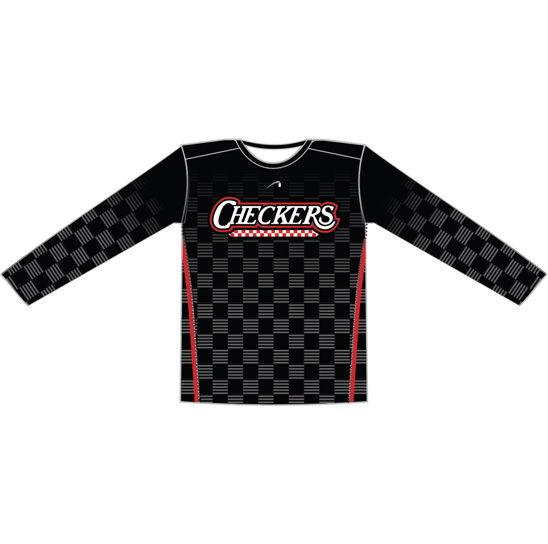 CHECKERS BASKETBALL TEE