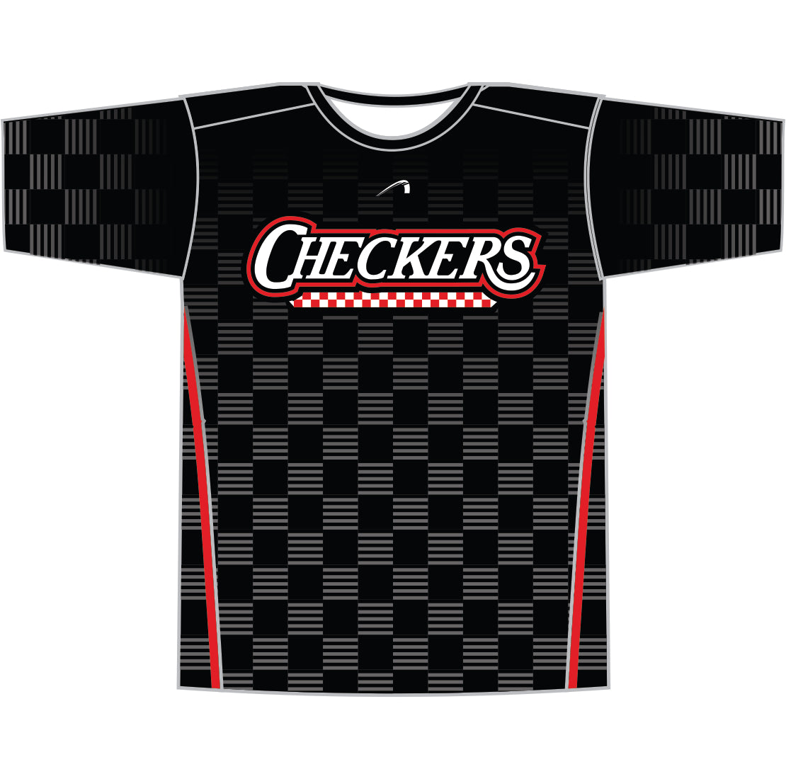 CHECKERS BASKETBALL TEE