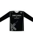 GREY HIGH LS TEE