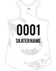 MOANA ROLLER DERBY PLAYING SINGLET