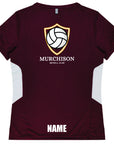 MURCHISON NETBALL MERCH V-NECK TEE