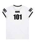 NZ JUNIOR ROLLER DERBY PRESEASON TEE - WHITE