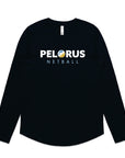 PELORUS NETBALL LS MERCH TEE