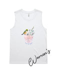 MANDY PRESTON PINK GIN SINGLET
