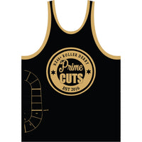 PRIME CUTS ROLLER DERBY MENS ORIGINAL SINGLET