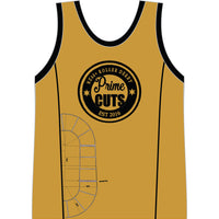 PRIME CUTS ROLLER DERBY MENS SINGLET