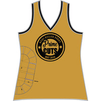 PRIME CUTS ROLLER DERBY WOMENS ORIGINAL SINGLET