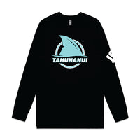 SHARKS VOLLEYBALL LS TEE - FIN LOGO