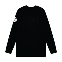 SHARKS VOLLEYBALL LS TEE - FIN LOGO
