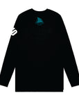SHARKS VOLLEYBALL LS TEE - SHARK LOGO