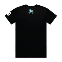 SHARKS VOLLEYBALL TEE - TEXT LOGO