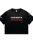 WOB FADED CROP TEE