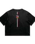 WOB FADED CROP TEE