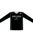 GREY HIGH LS TEE