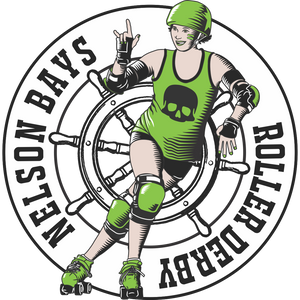 NELSON BAYS ROLLER DERBY Logo