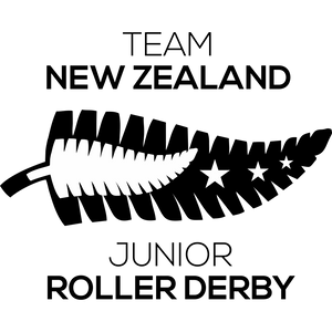 NZ JUNIOR ROLLER DERBY SUPPORTERS Logo
