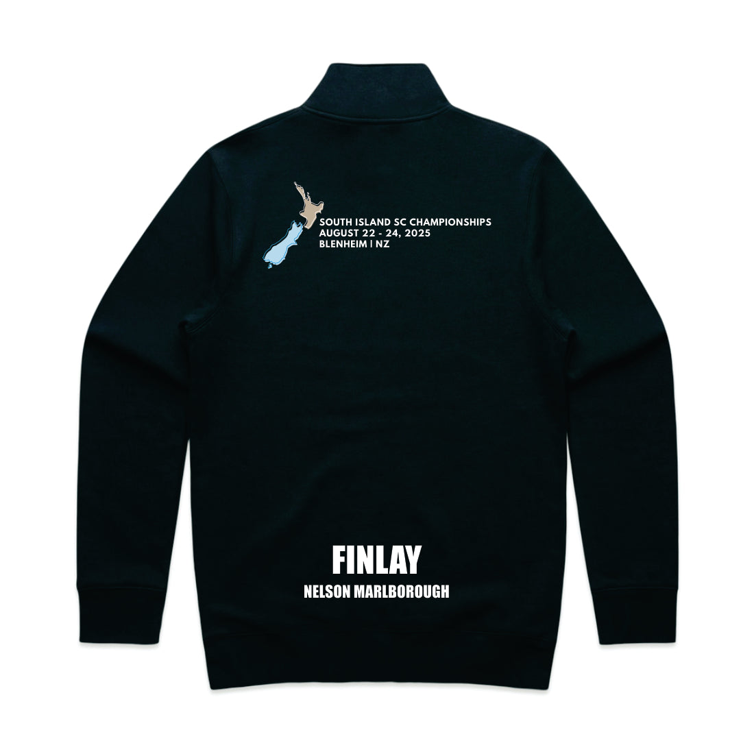 SOUTH ISLAND SWIM CHAMPS 1/4 ZIP