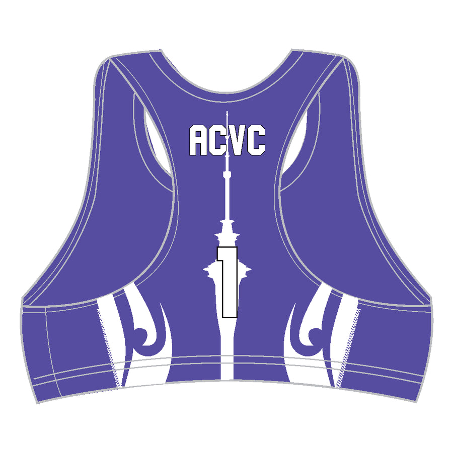 ACVC LIBERO BEACH CROP TOP - LYCRA