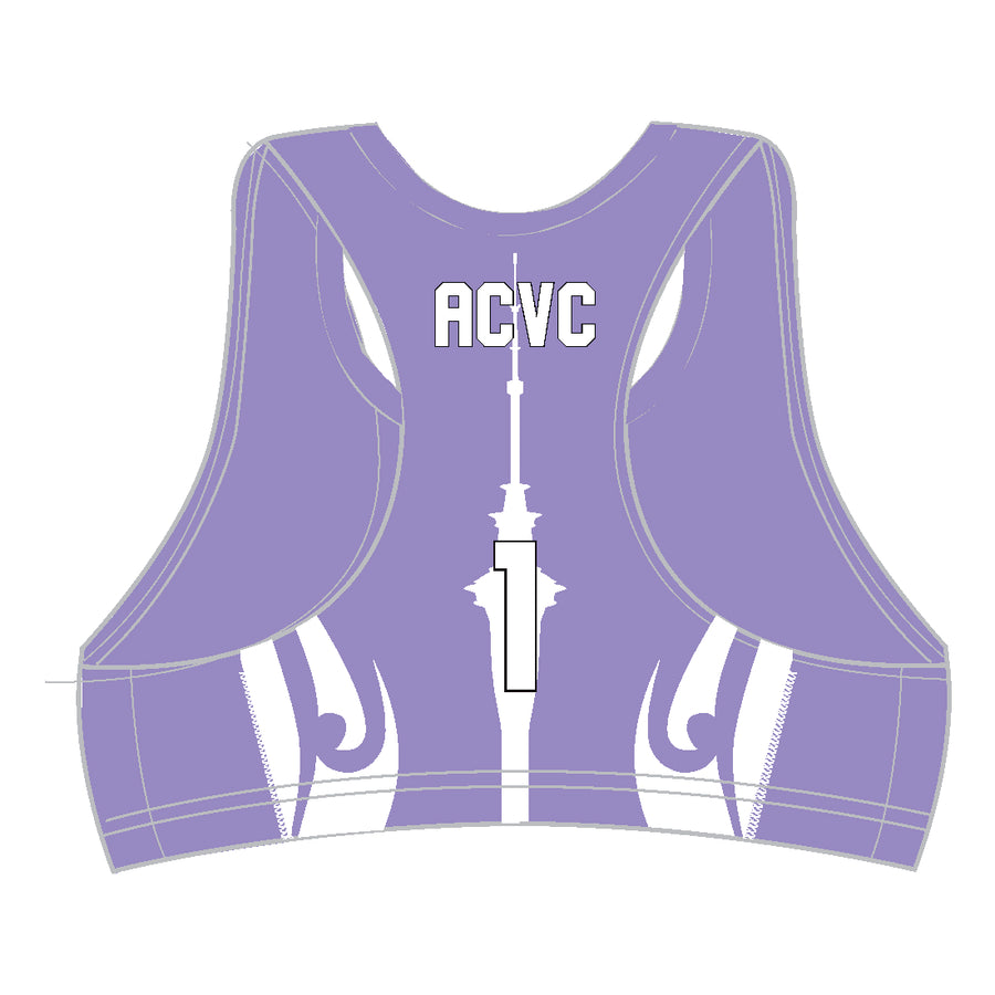 ACVC LIBERO BEACH CROP TOP - LYCRA