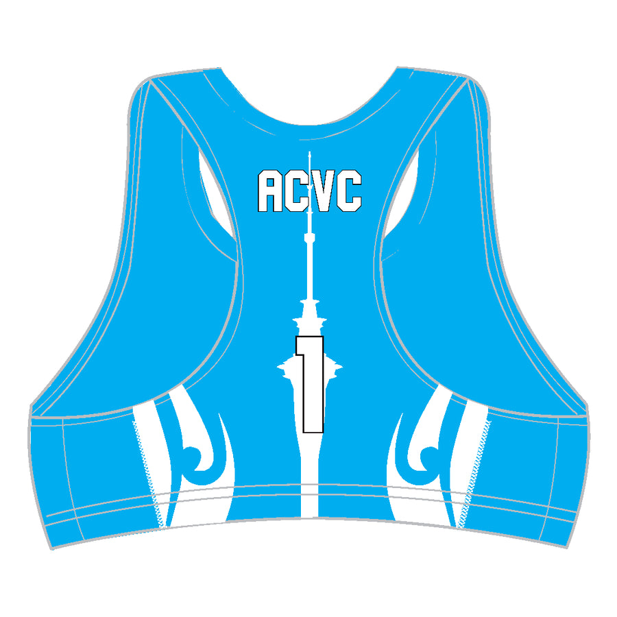 ACVC LIBERO BEACH CROP TOP - LYCRA