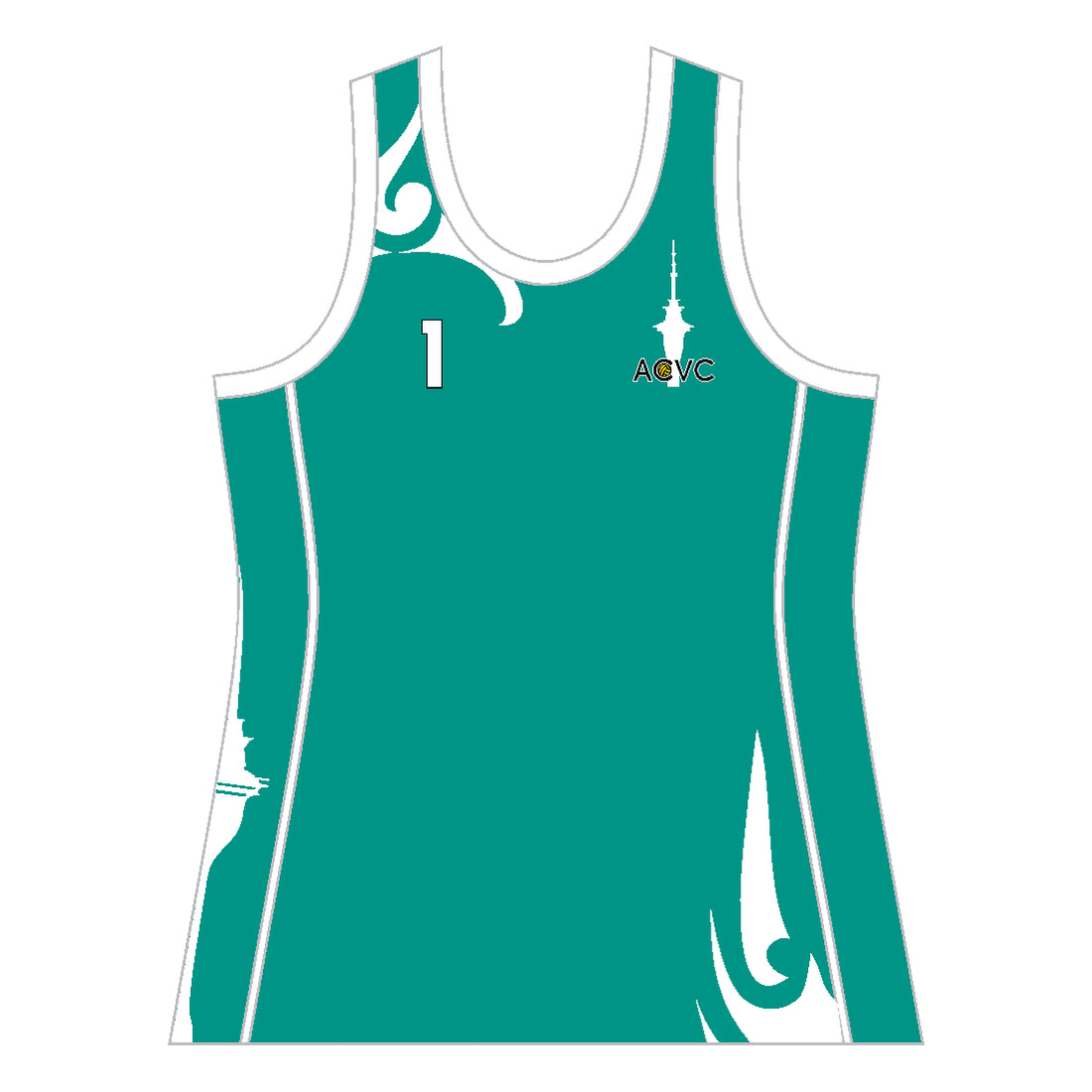 ACVC BEACH LIBERO SINGLET - DRIFT