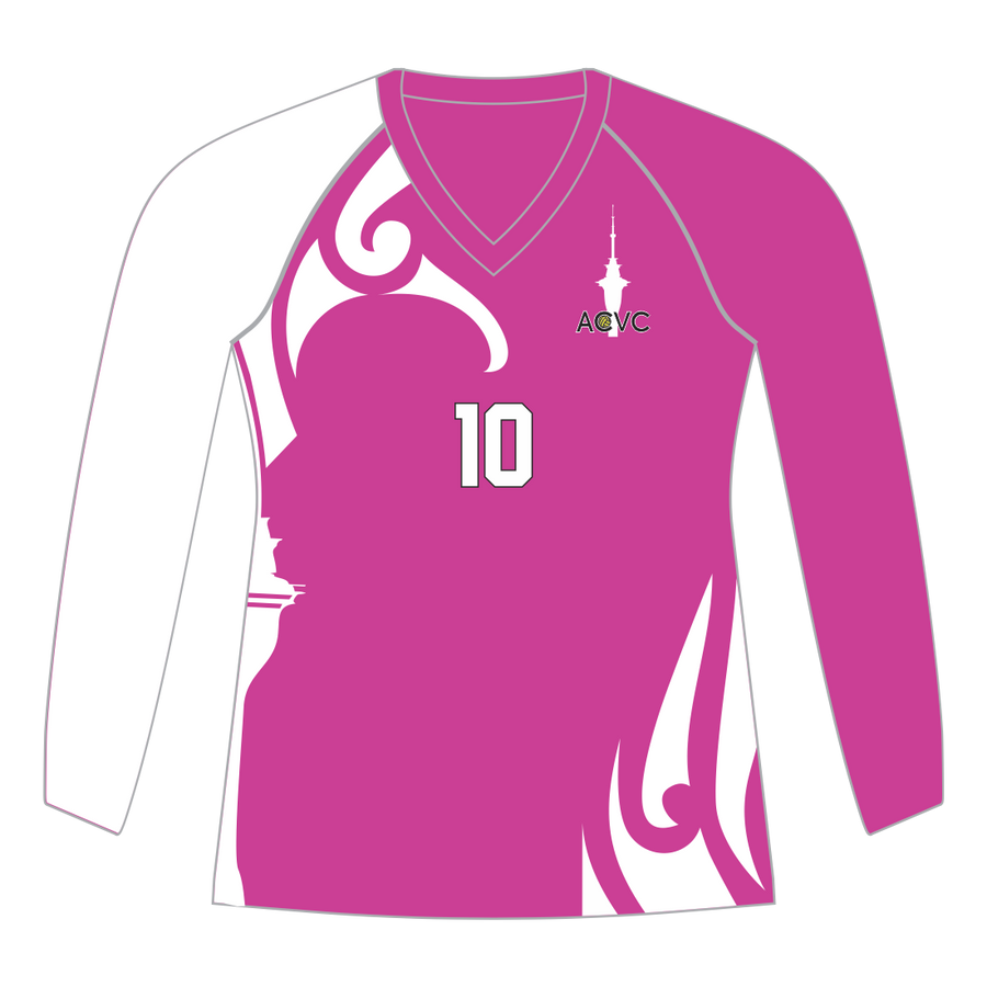 ACVC WOMENS LIBERO LONG SLEEVE TOP - LYCRA