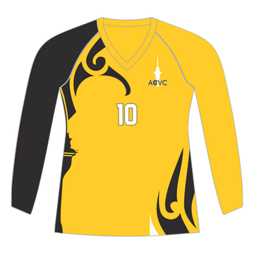 ACVC WOMENS LIBERO LONG SLEEVE TOP - LYCRA