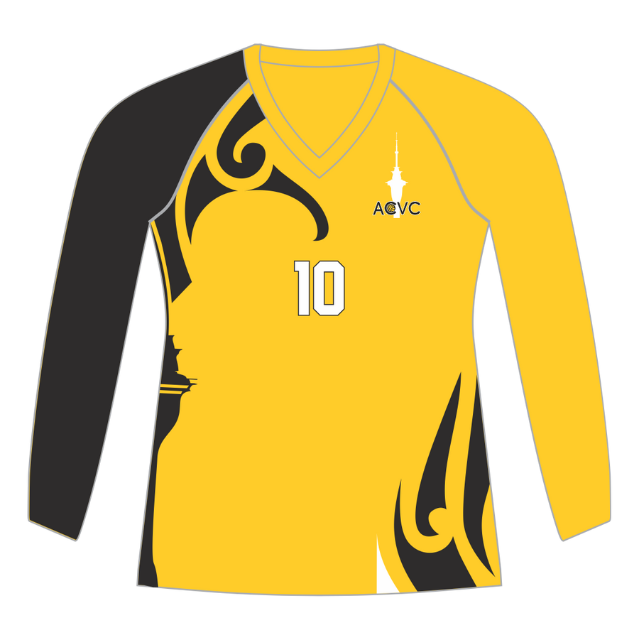 ACVC WOMENS LIBERO LONG SLEEVE TOP - LYCRA