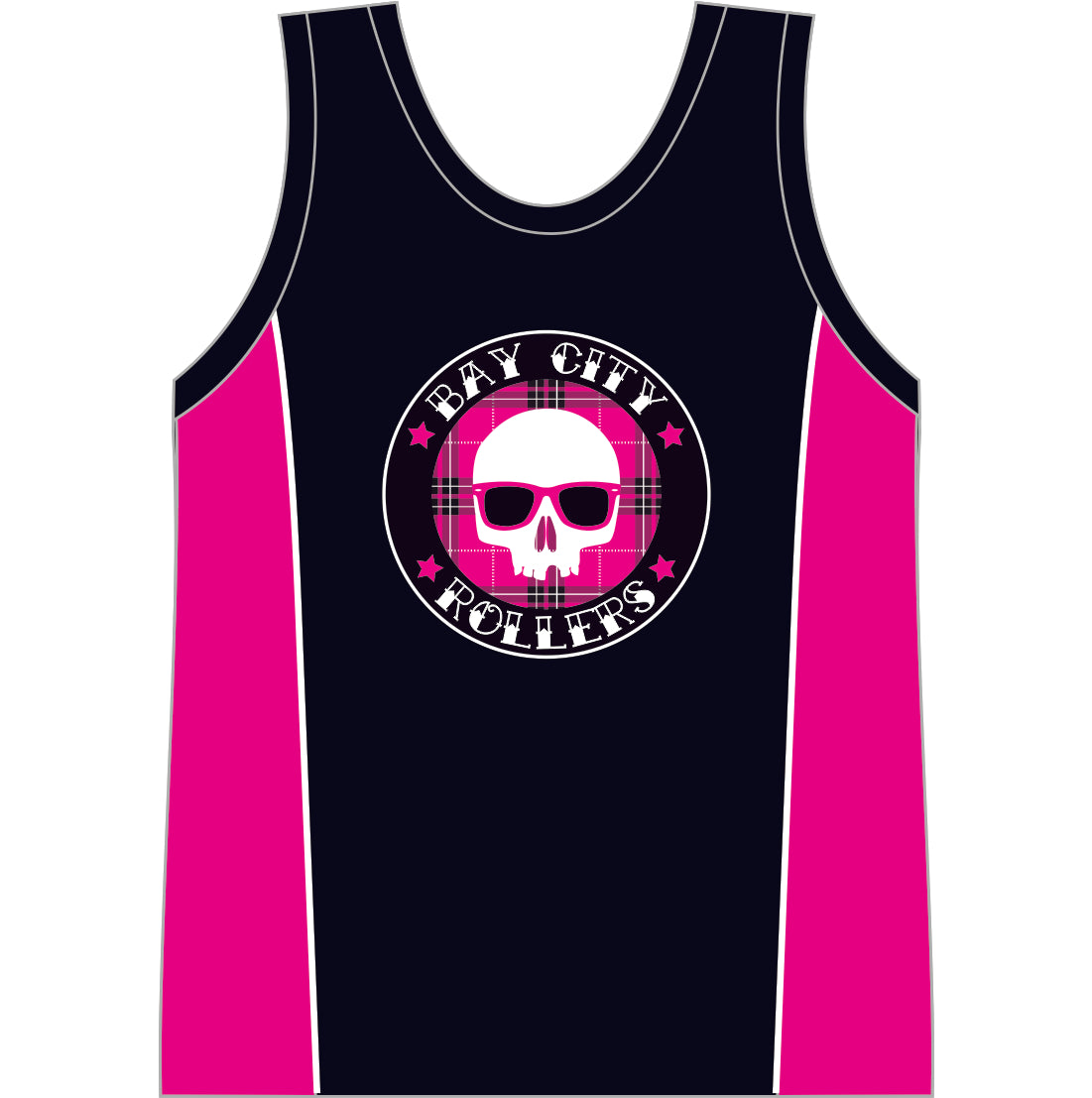 BAY CITY ROLLERS REVERSIBLE SINGLET