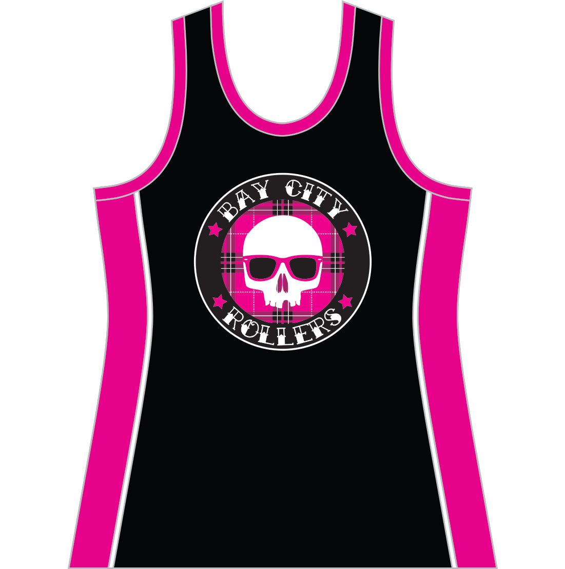 BAY CITY ROLLERS REVERSIBLE TEAM SINGLET