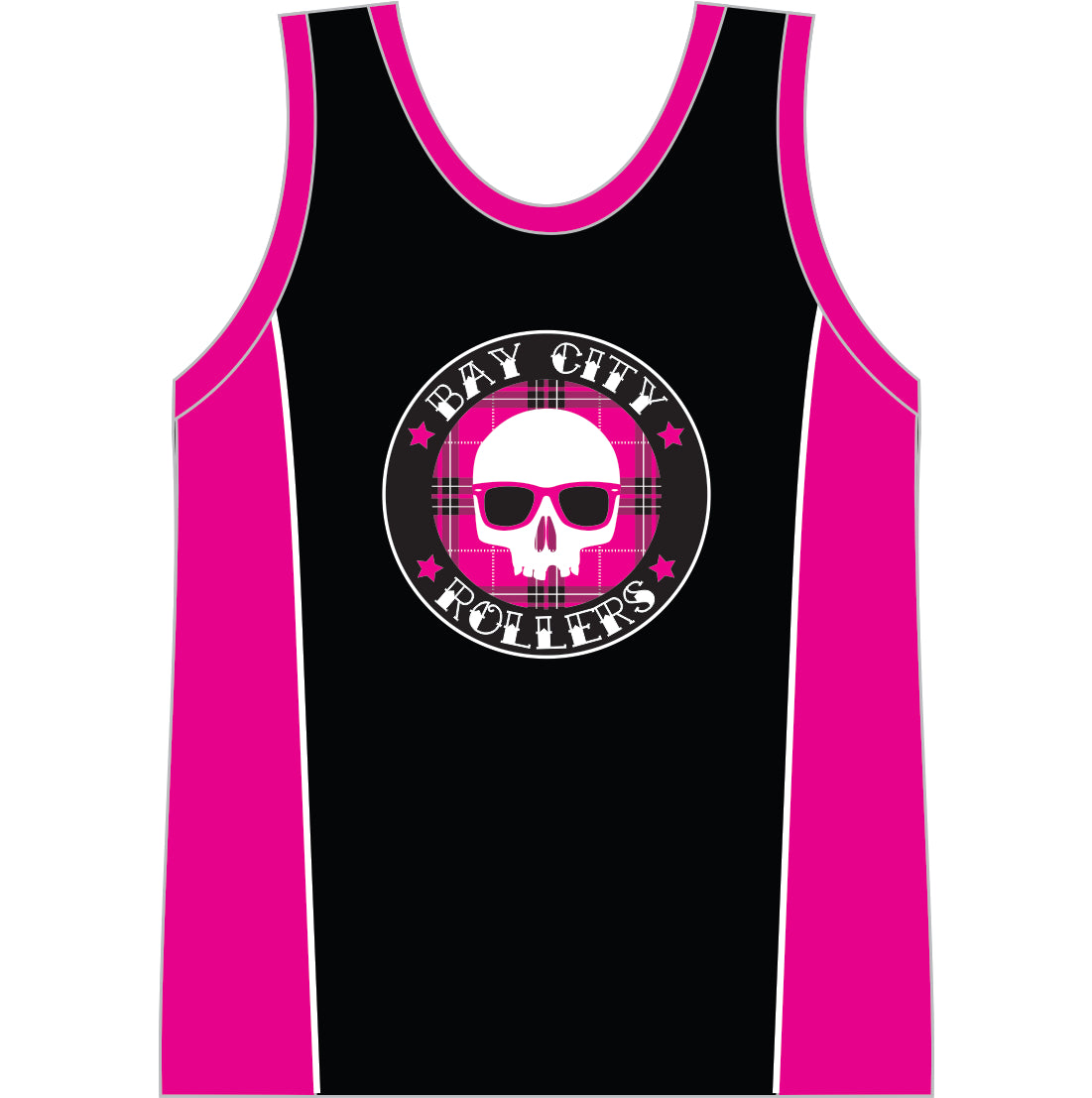 BAY CITY ROLLERS REVERSIBLE TEAM SINGLET