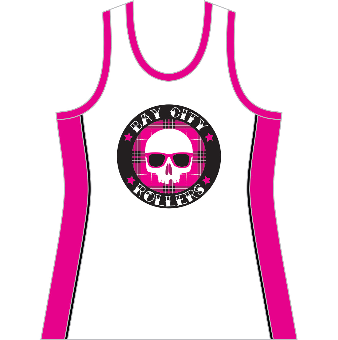 BAY CITY ROLLERS REVERSIBLE TEAM SINGLET