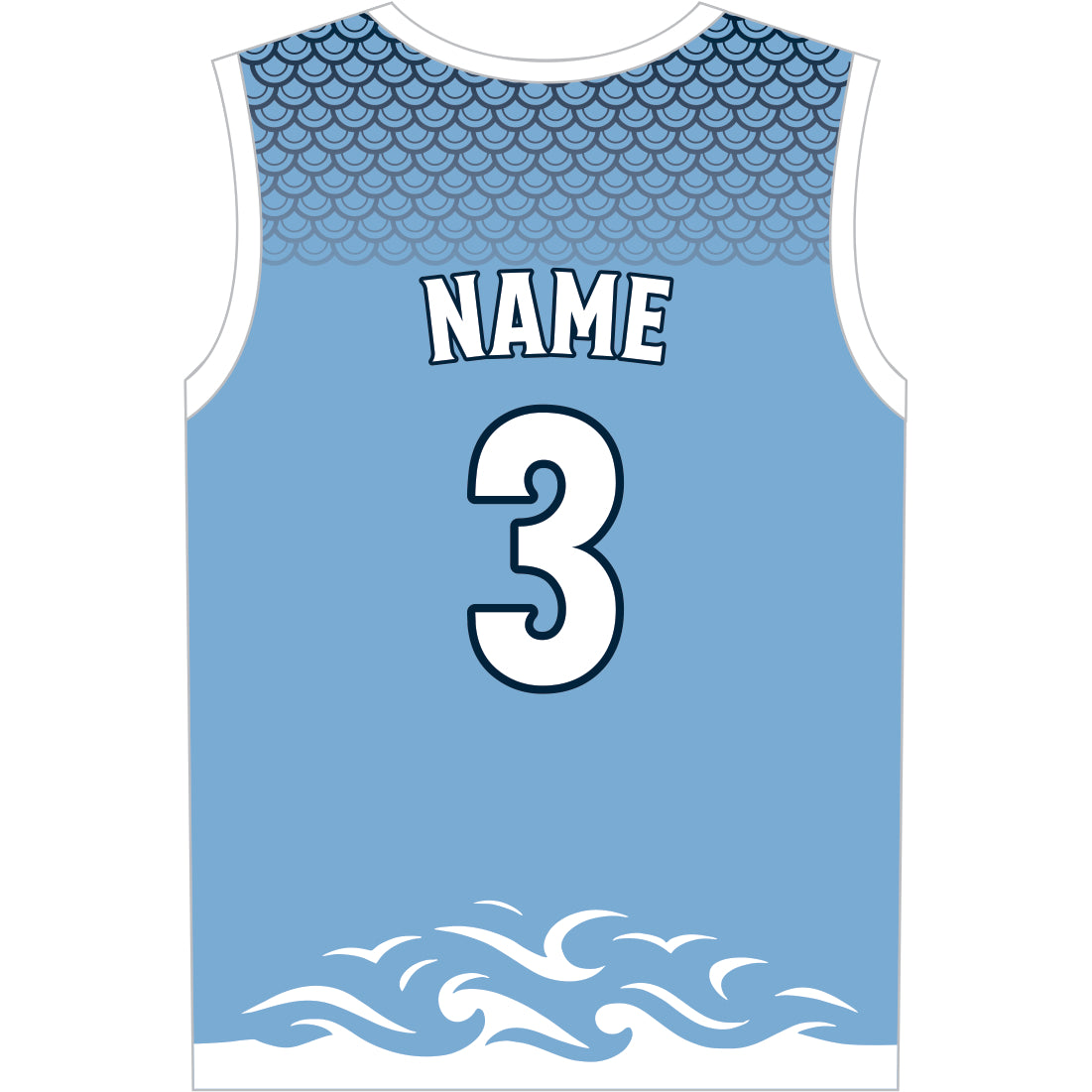 BLACK TIDE SINGLET