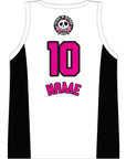 GUNS & ROSES WHITE TEAM SINGLET