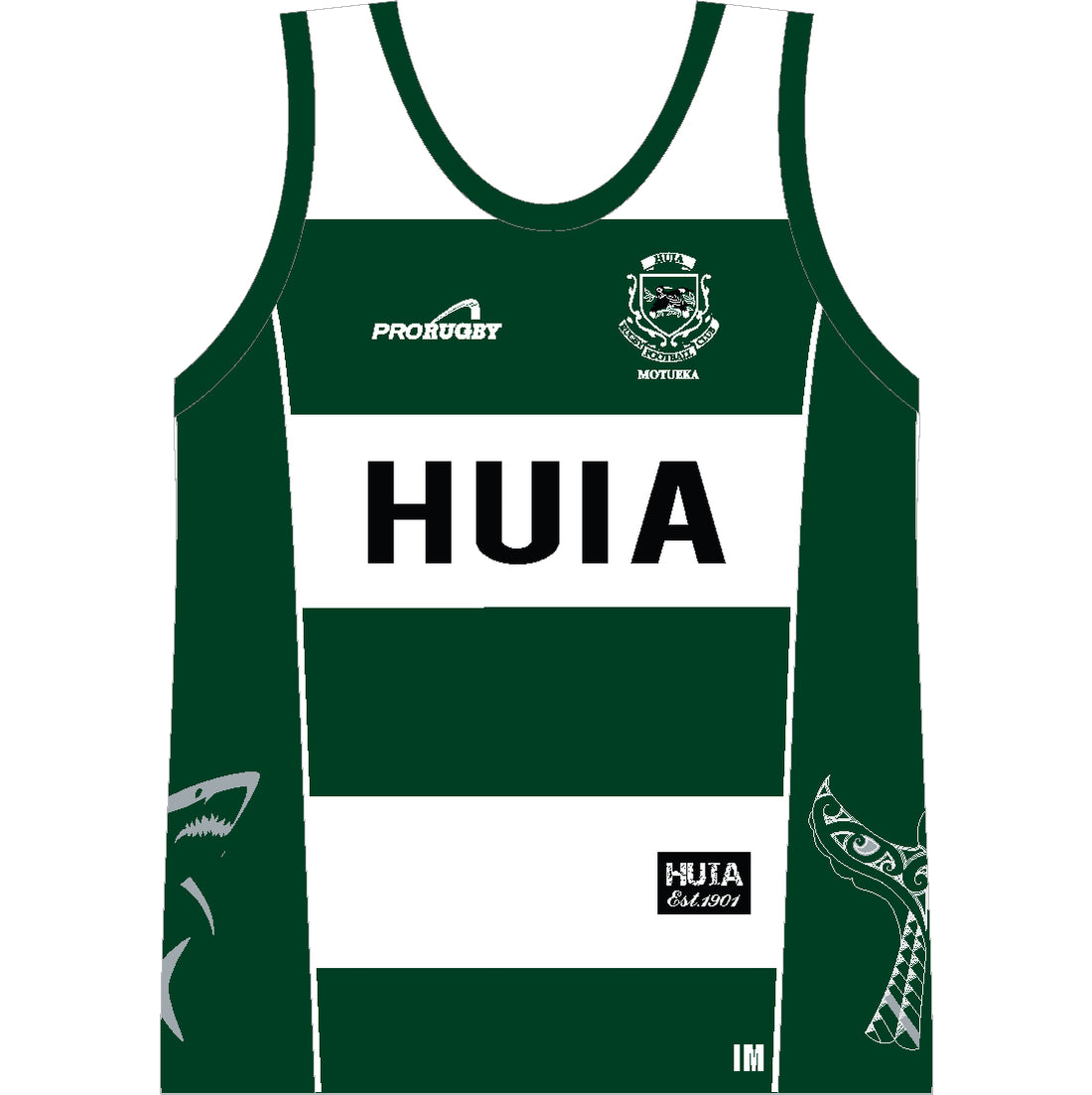HUIA RFC SINGLET
