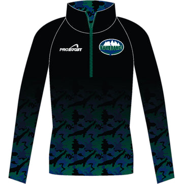 KAHURANGI 1/4 ZIP TEE