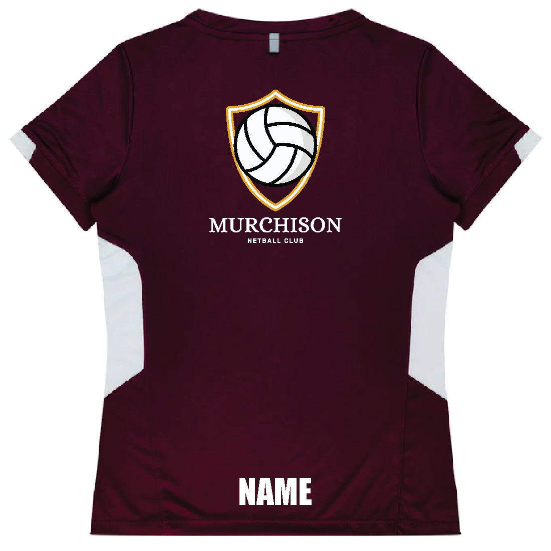 MURCHISON NETBALL MERCH V-NECK TEE