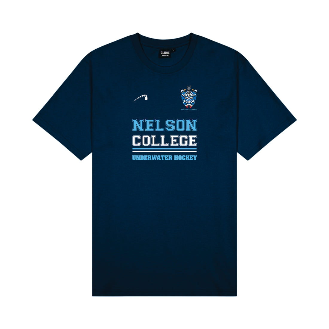 NELSON COLLEGE COTTON SPORT TEE