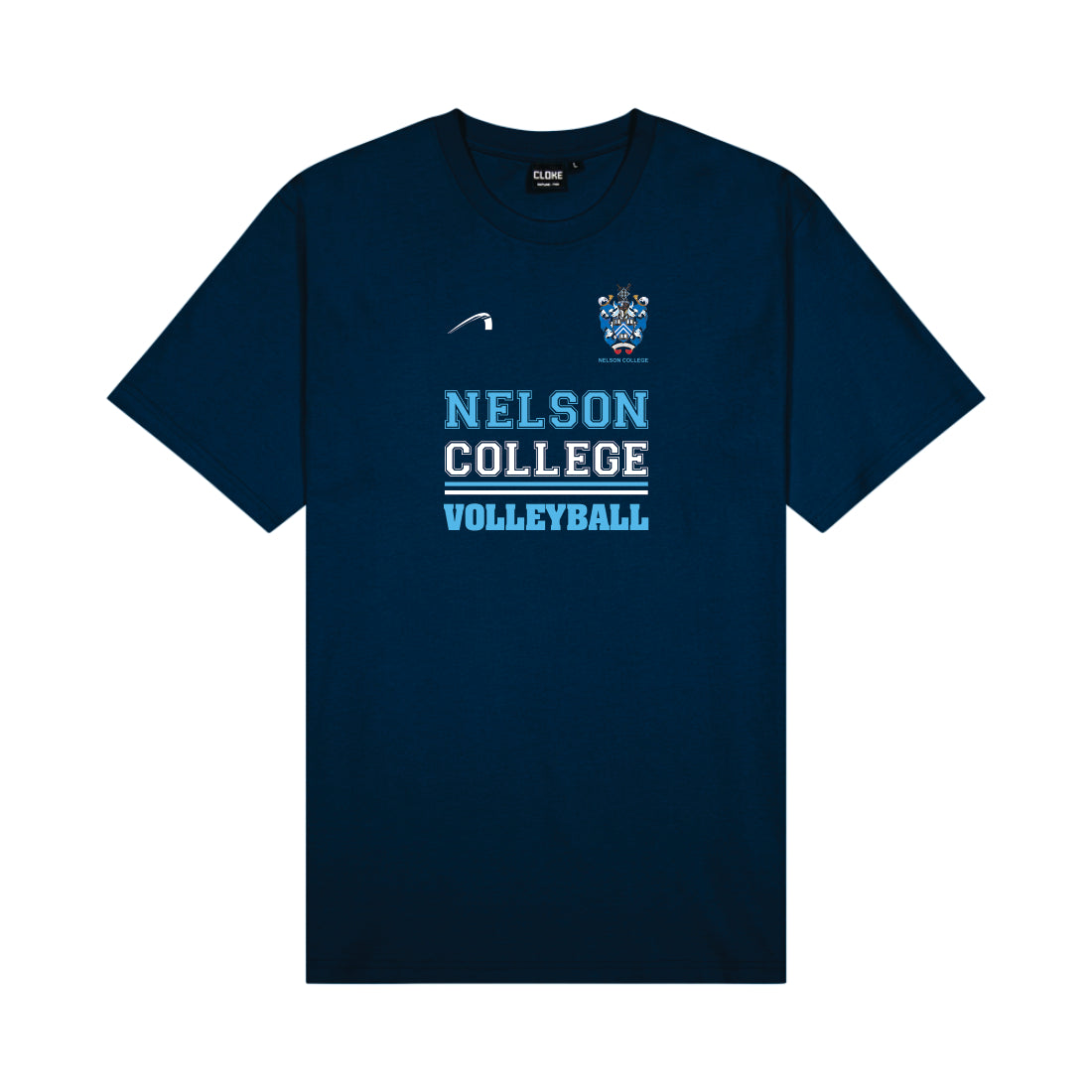 NELSON COLLEGE COTTON SPORT TEE