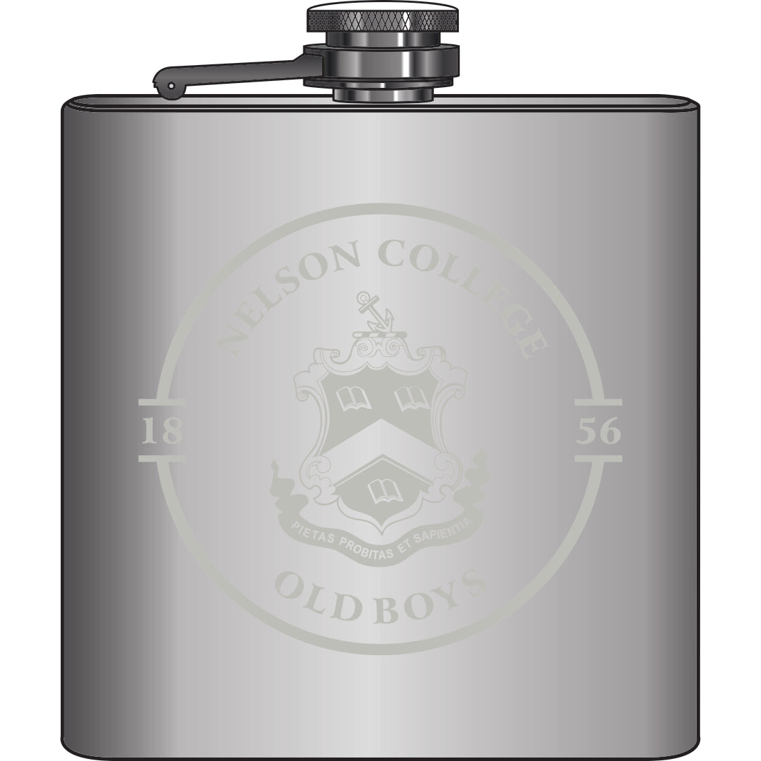 NCOB FLASK – ProBrands Clothing