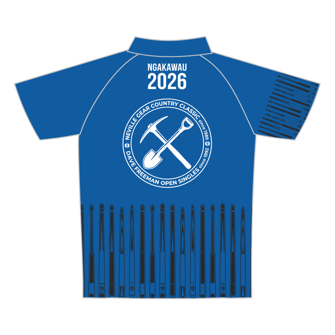 NGAKAWAU POOL SUBLIMATED POLO