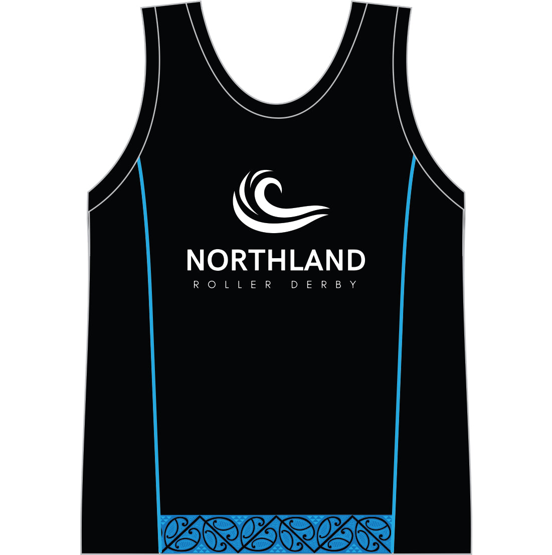 NORTHLAND ROLLER DERBY REVERSIBLE TRAINING SINGLET