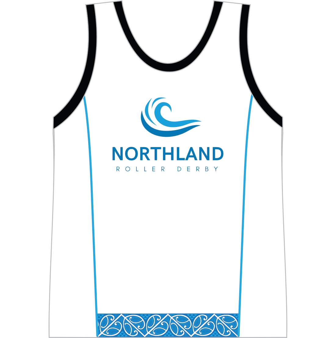 NORTHLAND ROLLER DERBY REVERSIBLE TRAINING SINGLET
