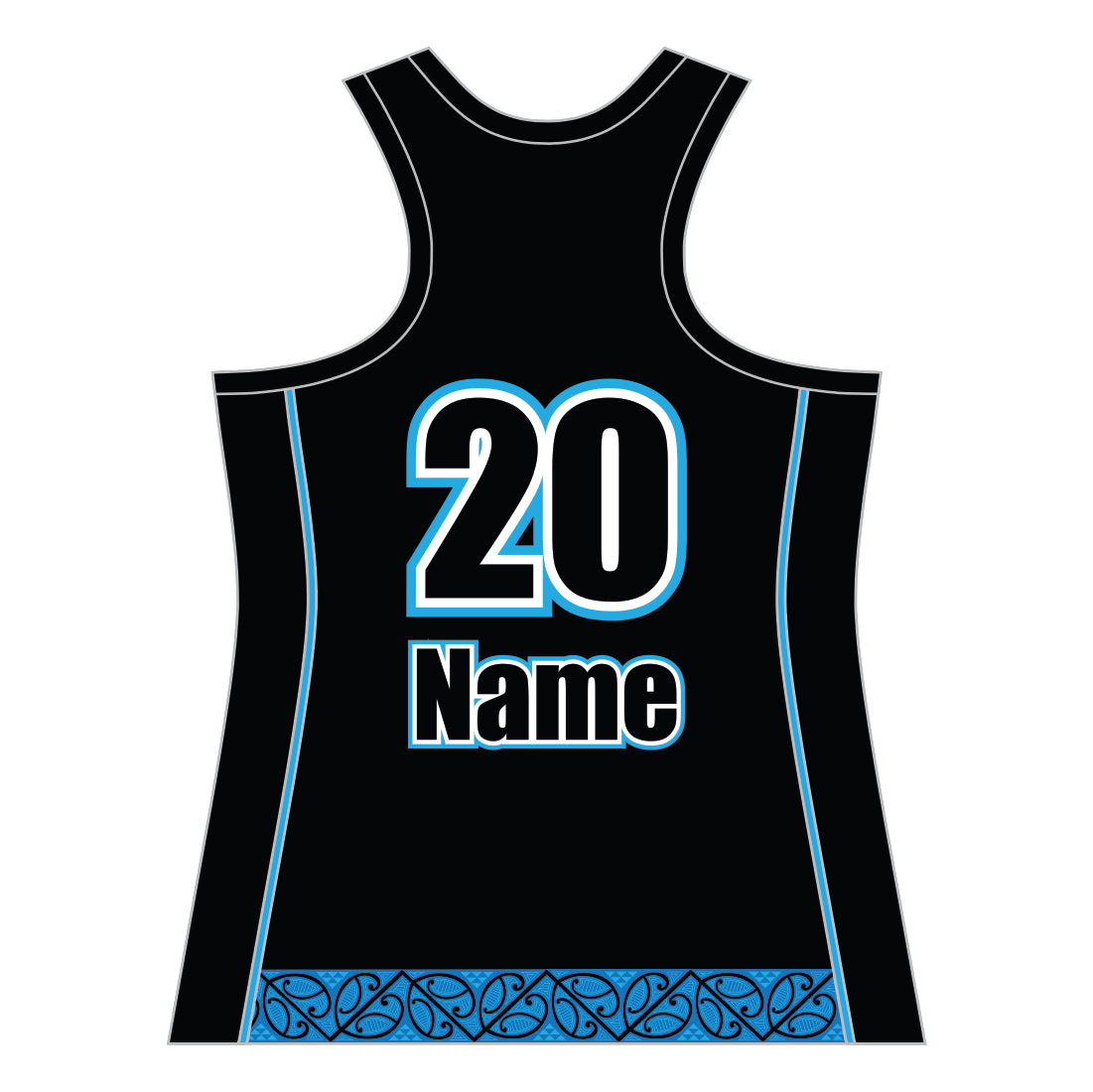 NORTHLAND ROLLER DERBY REVERSIBLE TRAINING SINGLET