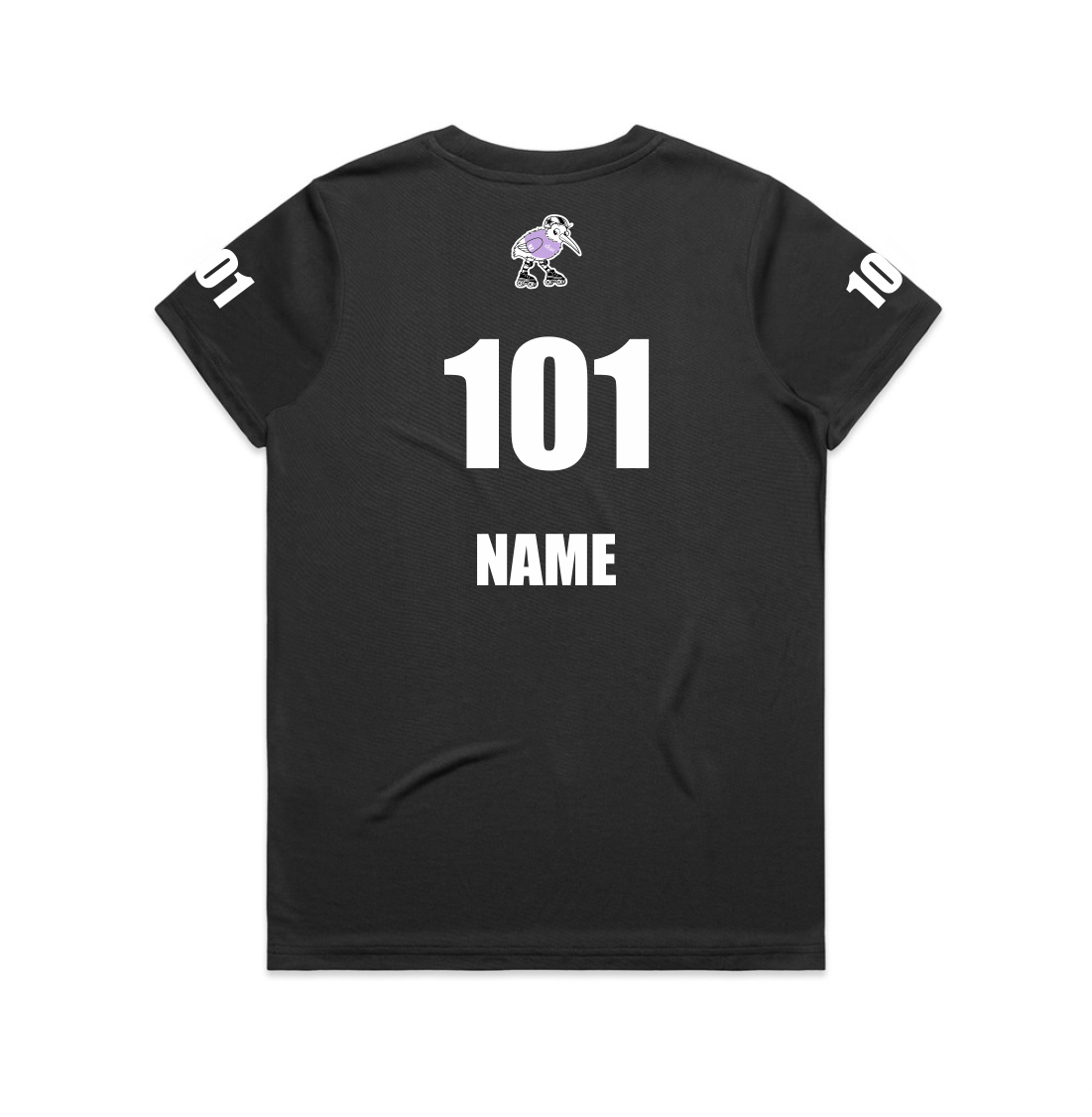 NZ JUNIOR ROLLER DERBY PRESEASON TRAINING TEE