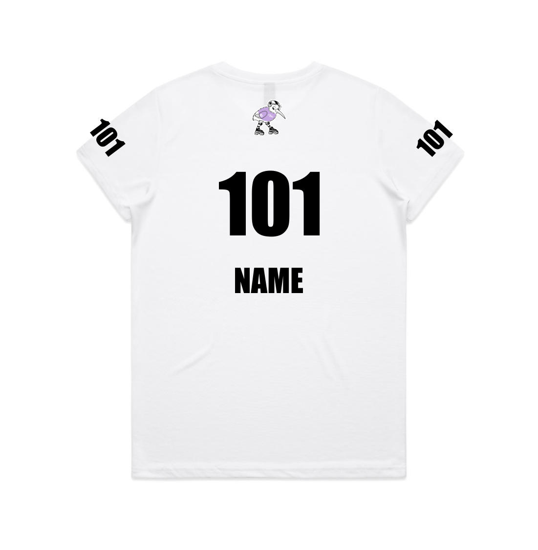 NZ JUNIOR ROLLER DERBY PRESEASON TRAINING TEE