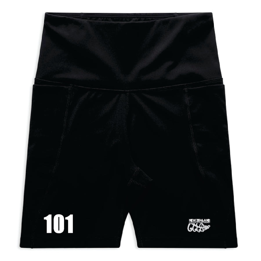 NZ JUNIOR ROLLER DERBY SPANDEX SHORTS