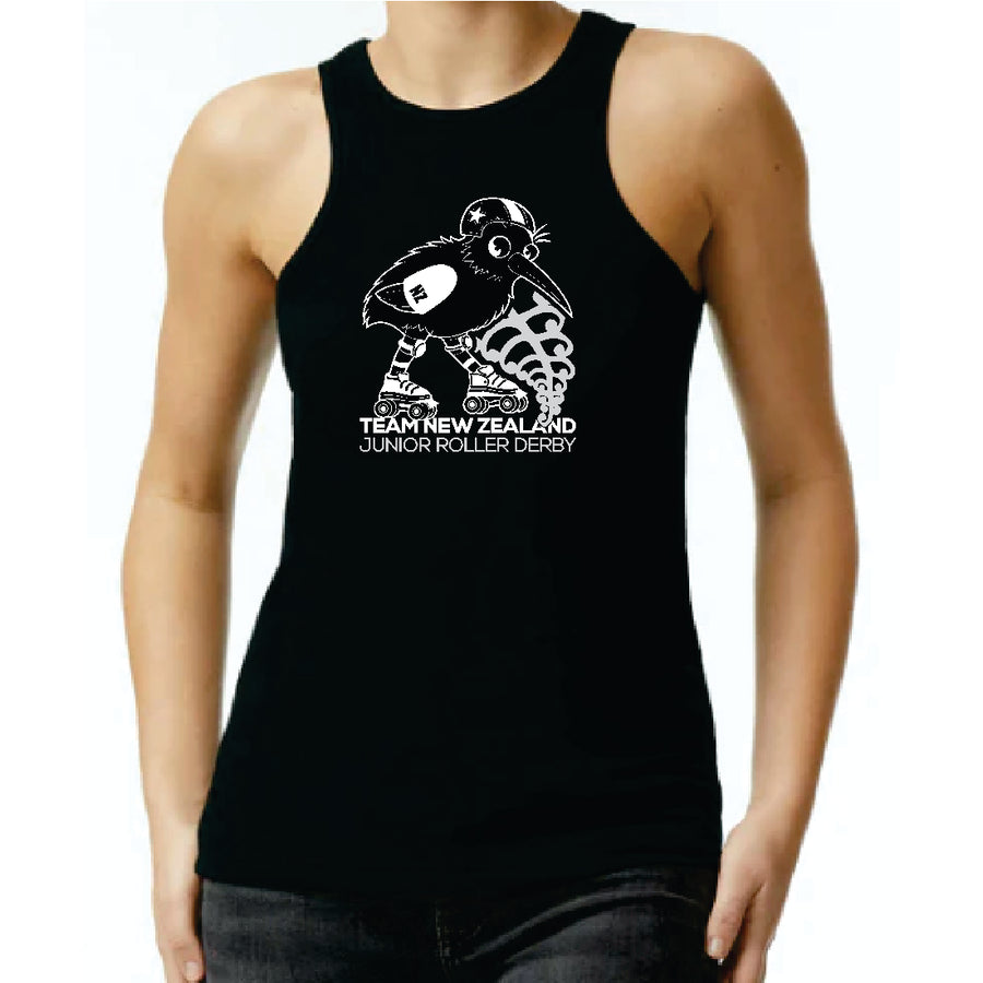 NZ JUNIOR ROLLER DERBY PRESEASON SINGLET